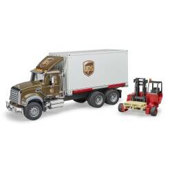 Bruder Mack Granite Ups Cargo Truck Br02828 - 5