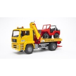 Bruder Man Car Towing & Jeep Br02750 - 5