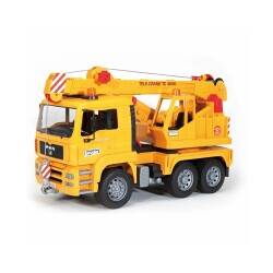 Bruder Man Crane Truck (Yellow) Br02754 - 3