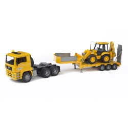 Bruder Man & Jcb 4Cx Backhoe Excavator Br02776 - 4