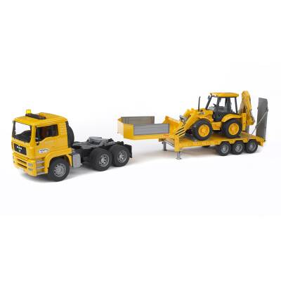 Bruder Man & Jcb 4Cx Backhoe Excavator Br02776 - 4