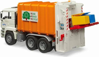 Bruder Man Tga Garbage Truck Br02772 - 2