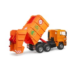 Bruder Man Tga Garbage Truck (Orange) Br02760 - 2
