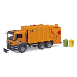 Bruder Man Tgs Garbage Truck (Orange) Br03760 - 1