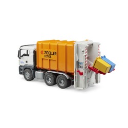 Bruder Man Tgs Garbage Truck (Orange) Br03762 - 2
