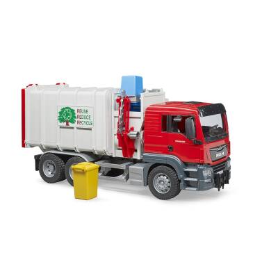 Bruder Man Tgs Side-Drain Garbage Truck Br03761 - 3