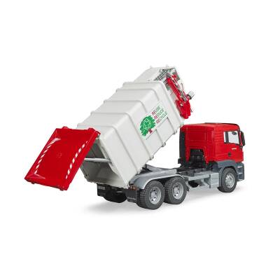 Bruder Man Tgs Side-Drain Garbage Truck Br03761 - 4