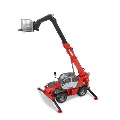Bruder Manitou Mrt 2150 Telescopic Forklift Br02129 - 4