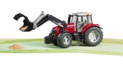 Bruder Massey Ferguson 7624 Backhoe Tractor Br03047 - 7