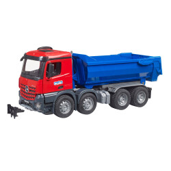 Bruder Mb Arocs Dump Truck - Red Blue Br03621 - 1