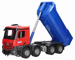 Bruder Mb Arocs Dump Truck - Red Blue Br03621 - 2