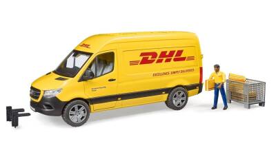 Bruder Mb Sprinter Dhl Truck + Driver Br02671 - 1