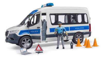 Bruder Mb Sprinter Police Van, Driver And Accessories Br02683 - 3