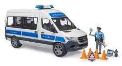 Bruder Mb Sprinter Police Van, Driver And Accessories Br02683 - 4
