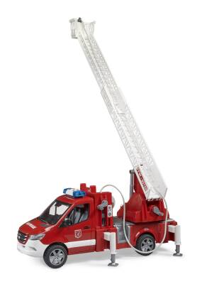 Bruder Mercedes Benz Sprinter Ladder Fire Truck Br02673 - 9