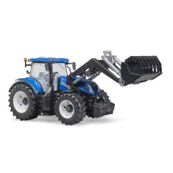 Bruder New Holland T7.315 Tractor With Loader Br03121 - 4