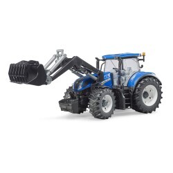 Bruder New Holland T7.315 Tractor With Loader Br03121 - 5