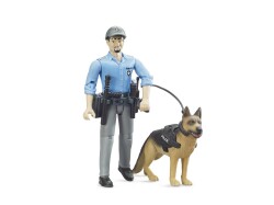 Bruder Police Figure & Police Dog Br62150 - 1