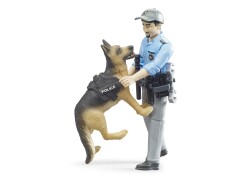 Bruder Police Figure & Police Dog Br62150 - 4