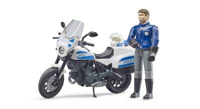 Bruder Police Officer & Ducati Motorcycle Br62731 - 4
