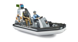 Bruder Police Zodiac With Siren, 2 Figures And Accessories Br62733 - 5