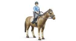 Bruder Policeman And Horse Br62507 - 2