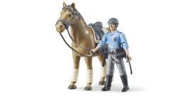 Bruder Policeman And Horse Br62507 - 3