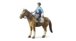 Bruder Policeman And Horse Br62507 - 5