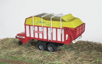 Bruder Pottinger Jumbo 6600 Loading Trailer Br02214 - 2