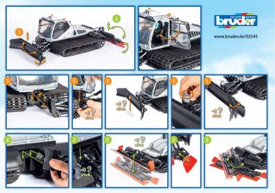 Bruder Prinoth Snowmobile Br02545 - 6