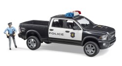 Bruder Ram 2500 Police Vehicle And Officer Br02505 - 2