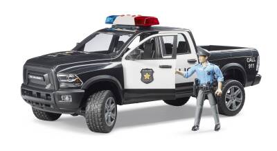 Bruder Ram 2500 Police Vehicle And Officer Br02505 - 3