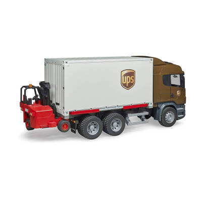 Bruder Scania 560R Ups Cargo Truck Br03582 - 4