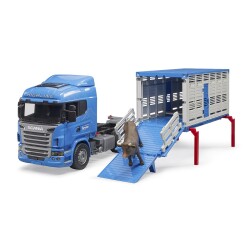 Bruder Scania R-Series Animal Transport Vehicle Br03549 - 3