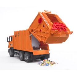 Bruder Scania R-Series Garbage Truck (Orange) Br03560 - 3