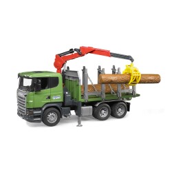 Bruder Scania R-Series Log Carrier Truck Br03524 