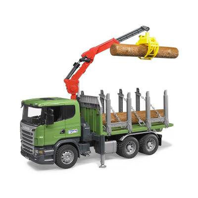 Bruder Scania R-Series Log Carrier Truck Br03524 - 3