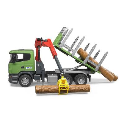 Bruder Scania R-Series Log Carrier Truck Br03524 - 4