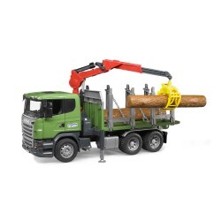 Bruder Scania R-Series Log Carrier Truck Br03524 - 5