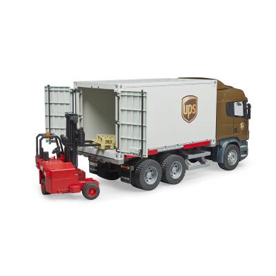 Bruder Scania R-Series Ups Cargo Truck Br03581 - 3