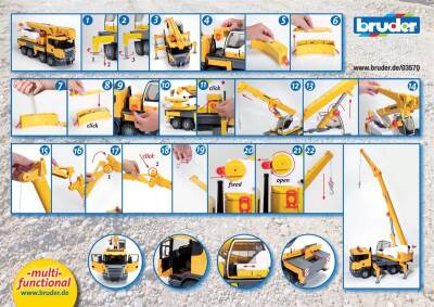 Bruder Scania R-Serisi Liebherr Vincli Kamyon Br03570 - 5