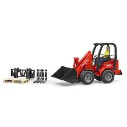 Bruder Schäffer 2034 Compact Loader, Figure And Accessories Br02191 - 5