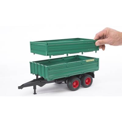Bruder Trailer - Large Green Tipper Br02010 - 2