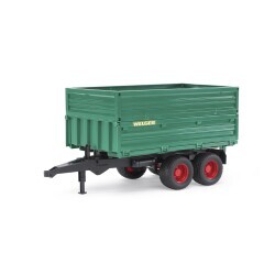 Bruder Trailer - Large Green Tipper Br02010 - 4