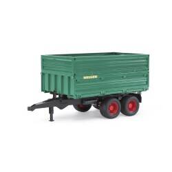 Bruder Trailer - Large Green Tipper Br02010 - 4