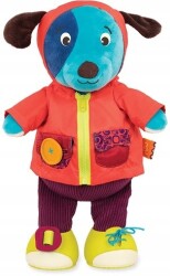 B.Toys Dressable Plush Dog - Giggly Zippies Woofer Bx1673Z - 2