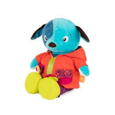 B.Toys Dressable Plush Dog - Giggly Zippies Woofer Bx1673Z - 3