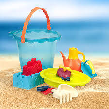 B.Toys Large Beach Set - Blue Bx1444Z - 4