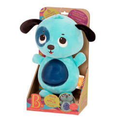 B.Toys Sparkling Belly And Sound Plush Dog - Bx1743Z - 1