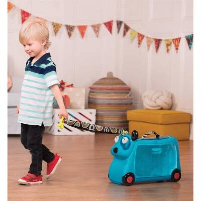B.Toys Wheeled Travel Bag - Blue Bx1572Z - 3